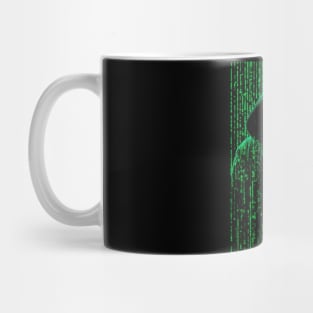 Hacker Neon Shadows Mug